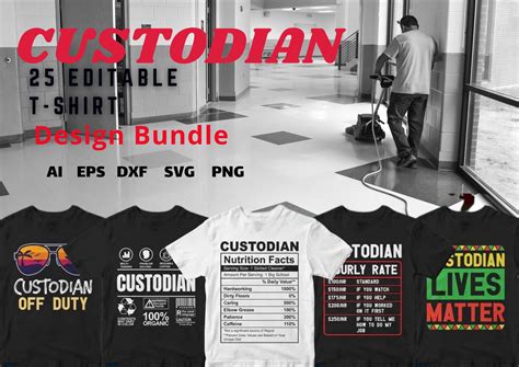 custodian t shirts|best custodian shirts.